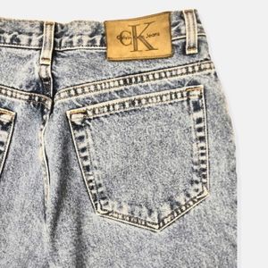 Calvin Klein Size 12 SW Vintage Blue Jeans